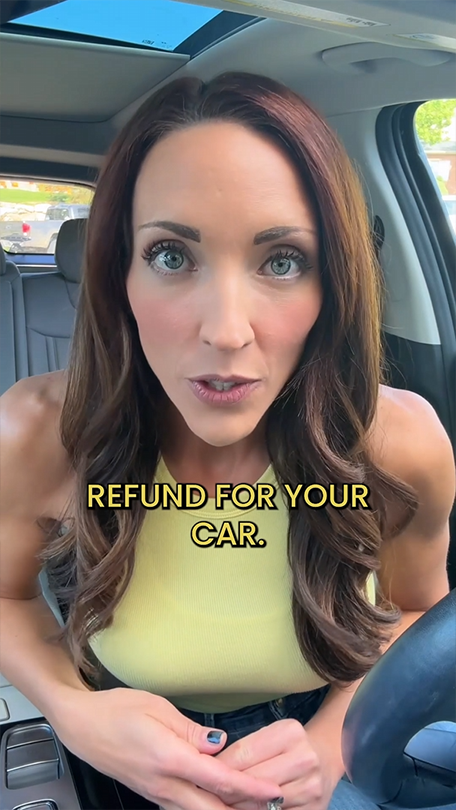 User-generated content video demonstrating how a service helps customers obtain refunds for defective vehicles kept longer than expected
