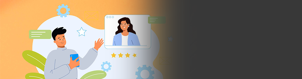 Motion design explainer video demonstrating the features and benefits of white label services