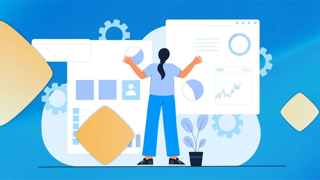 Animated explainer video demonstrating white label services for websites, including backups, security, and support