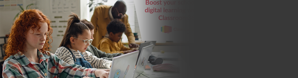 Stock video demonstrating the features and benefits of an online classroom service